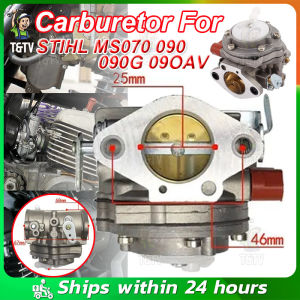 STIHL MS070 090 090g 090av Carburetor Chain Saw Accessories Garden Tools Fit Stihl Chainsaw Carb Garden Tools 36" Replacement Fit STL 105CC 070F Replaces Tillotson HL-324A / HL-244A Gardening Tools