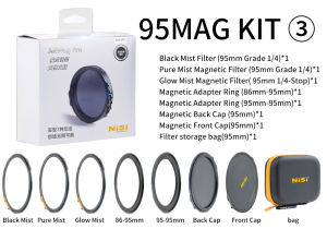 Nisi JetMag PRO 95MAG Magnetic Filter Kit - 86mm 95mm