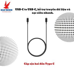 Bộ sạc nhanh Sam.Sung 45W Type C to Type C S22/S23/Notee 20 Ultra