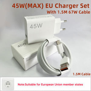 Bộ sạc gốc XIAOMI 45W Loại C Sạc nhanh Bộ chuyển đổi sạc nhanh Redmi Note 15 14 13 12 11 X Pro 10t Poco M7 X7 K40 62026