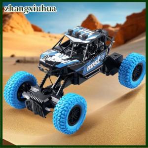 zhangxiuhua New Remote Control Off-Road Climbing Car With Colorful Flashing Lights Rubber Wheels RC Rechargeable Toy For Boys Kids Gift