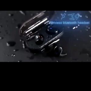 Headset bluetooth Y30 Full Bass TWS earphone wireless earbud original handsfree nirkabel v5.0 handset hifi stereo with mic suport fingerprint control smarts touch