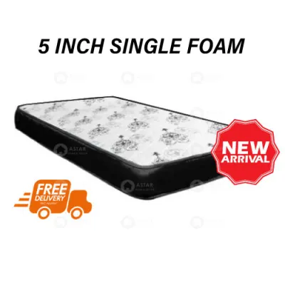 Furniture Amart 5inch 6inch 8inch Single Foam Mattress Medium Firm (3 Feet) -READY STOCKS