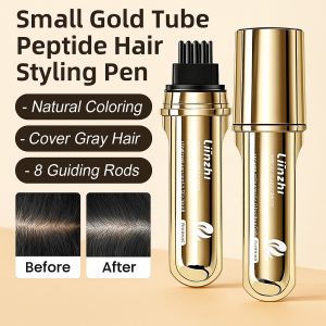 ✨[Cover Gray Hair] Natural Color Hair Pen Quick Gray Coverage Hair Pen Waterproof Sweatproof Hair Styling Pen Portable Hair Treatment Stick For Damaged & Frizzy Hair