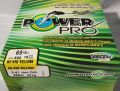 PowerPro Microfilament Braided Fishing Line; 65lb test 500yds 16 Eq Dia 0.41mm Dia 455m 30 kg. 