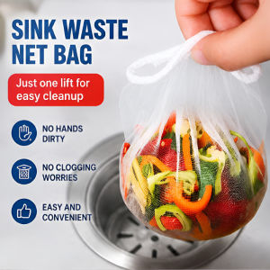 Kitchen Sink Drain Strainer Food Waste Filter Disposable Sink Protector Mesh Strainer Kitchen Accessories Universal Size Drain Stopper Easy Clean Kitchen Drainer