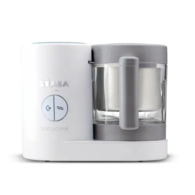 BEABA เครื่องนึ่งปั่นอาหาร Beaba Babycook® NEO Grey/White