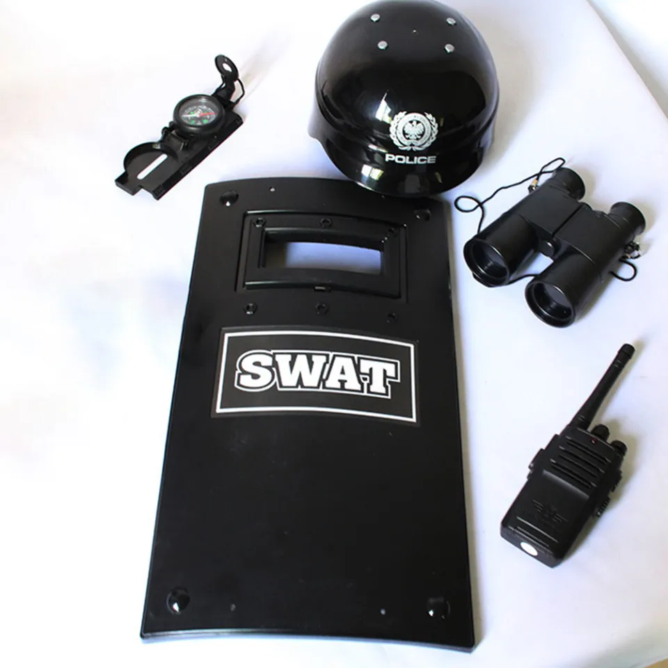 Mini Shield for SWAT Police Figure Toy Simulative Police Props