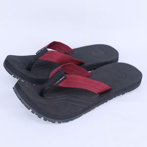 CLBR LBRTH007 outdoor slippers moss viper maroon strap with black slipsole (Available Sizes 5 6 7 8 9 10 11 12)