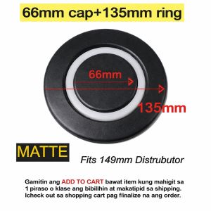 DW Replacement Gas Stove Burner Parts 66mm Burner Cap + 135mm Ring and 149mm Distributor for Kitchen Cooking Use.
