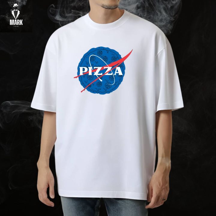 เสื้อยืด 🔥เสื้อสกรีนแฟชั่น 🔥PIZZA 👍 พร้อมส่ง ไม่ต้องรอนาน🔥เนื้อผ้า ...