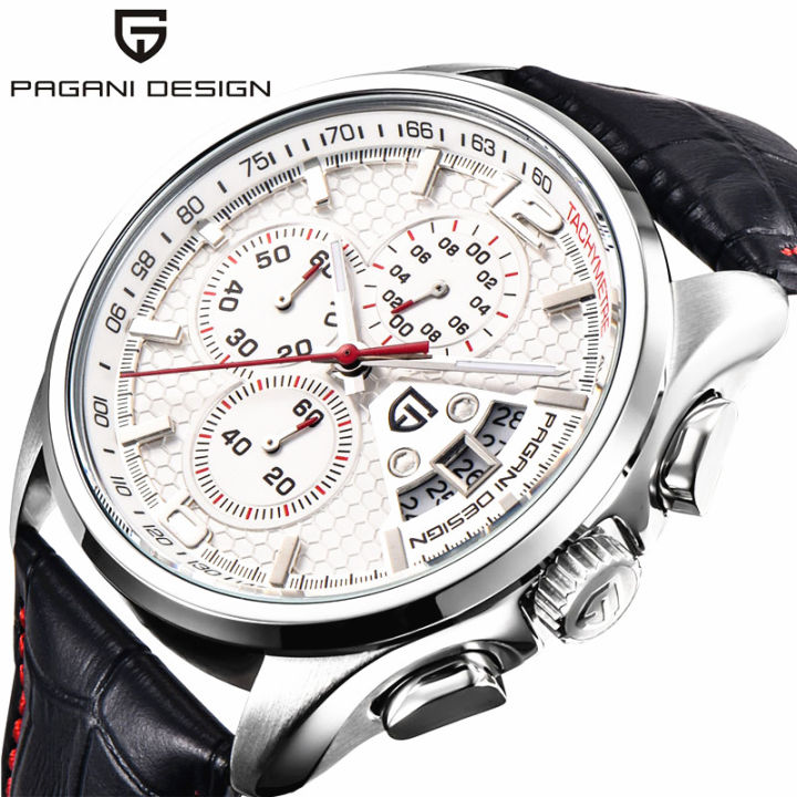PAGANI DESIGN 3306 Brand Multi Function Quartz Men Chronograph