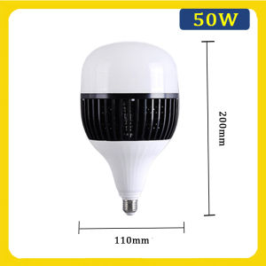 Bóng đèn Led Bulb 50W-80W-100W-150W tản nhiệt nhôm độ bền cao đui E27 ánh sáng trắng Đèn bóng kích thước siêu lớn