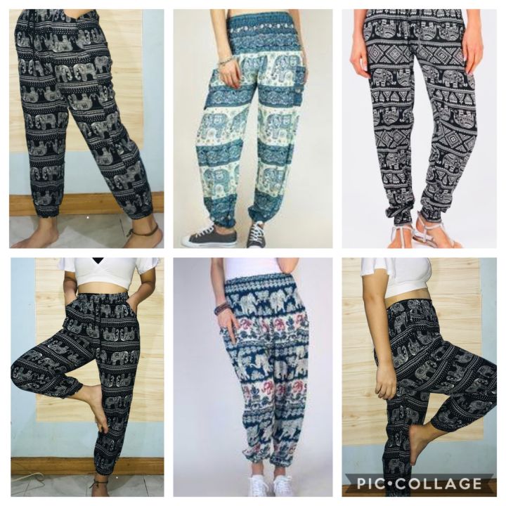 Elephant Pants/Summer / Yoga/jogger/SOFT Pants Challis/rayon