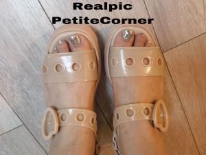 MELISSA KICK OFF HOT AD ( SIZE 35/36 - 40 ) SANDAL HEELS