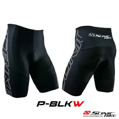 Ship From KL Sonic Design Shorts Cycling Pant - P-BLKW