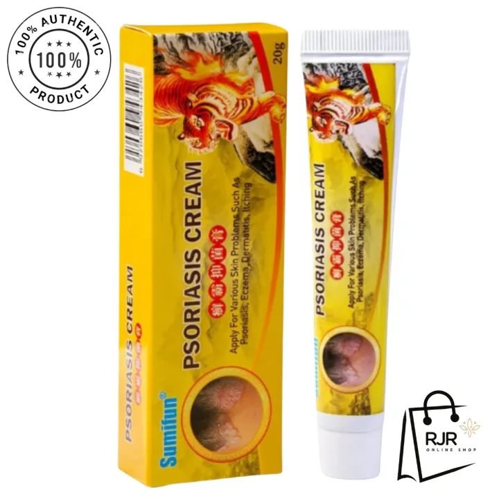 Sumifun Psoriasis Cream 20g | Eczema Relief Cream for Dermatitis ...