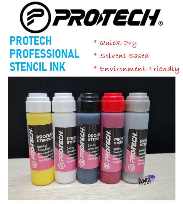 PROTECH STENCIL INK FOR BADMINTON RACKET *READY STOCK *ORIGINAL Lazada