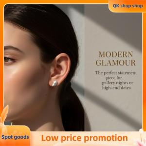 ✨QK shop✨ Artemis Greek Bow  Stud Earrings for Men Women Vintage Carved Jewelry Ideal for Everyday Wear and Special Events