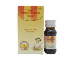 Ferlin Vitamin B Complex + Iron Drops 15 ml