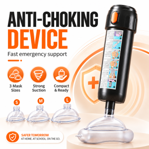 SG STOCK Emergency Heimlich Anti-Choking First Aid Device For Kids Adults Home Kit Strong Suction