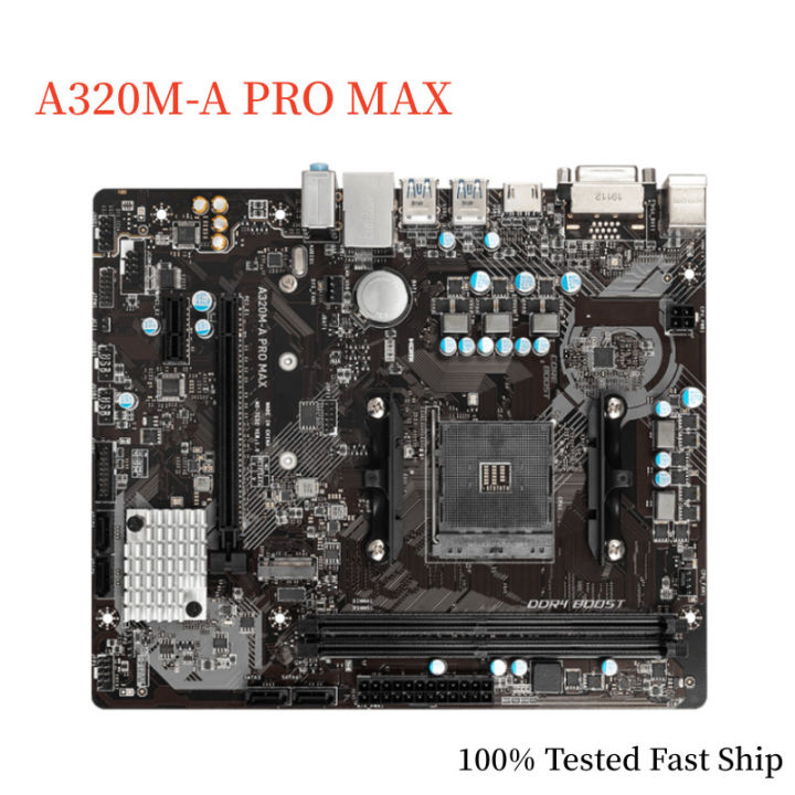 Pro Motherboard Motherboard Msi A320 MSI A320M-A Pro AMD A320 AM4