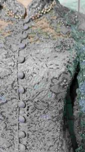 set kebaya pesta set kebaya akad nikah silver kebaya tunik wisuda kebaya brukat ibu hajat