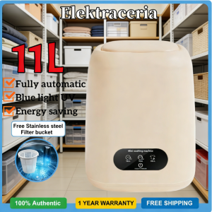 Mini 11L  Blue Light Washing Machine Clothes CareMachine Portable Washing Machine mesin basuh kecil小型洗衣機