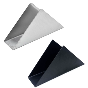 Triangles Tissue Stand Freestanding Napkin Dispenser Stainless Steel Paper Towel Holder for Kitchen and Bathroom use