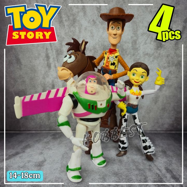 Action Figure TOY STORY isi pcs Miniatur Topper Kue Pajangan