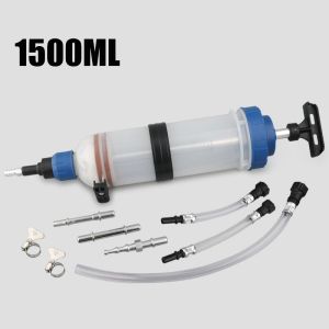 Car Oil Fluid Extractor Fuel Extraction Transfer Syringe Bottle Manual Fluid Extractor Pump with Hose Oil Extractor Pump