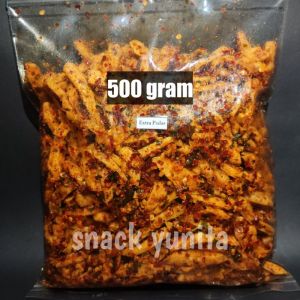 Basreng Pedas Daun Jeruk 500 gr Basreng Balado Original Asin Gurih