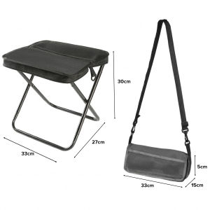 NEST Jara Outdoor Portable Folding Chair Backpack Folding Stool SG