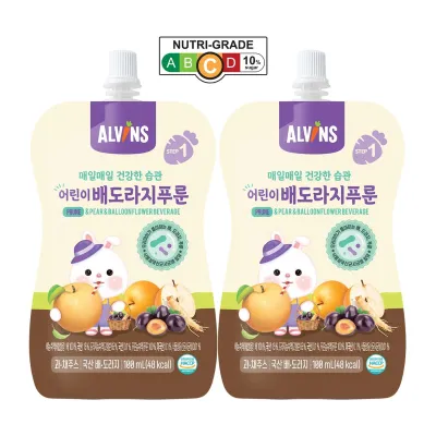 ALVINS 2-Pk Korean Pear Juice with Bellflower and Prune 100ml