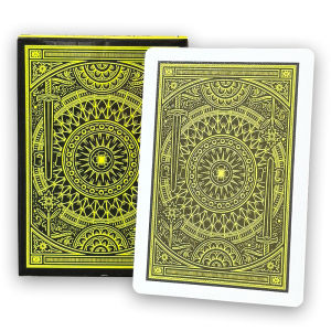 Green Magic Playing Cards High-end Frosted Plastic PVC Waterproof Deck of Cards Environmentally Poker for Recreation Collection2026