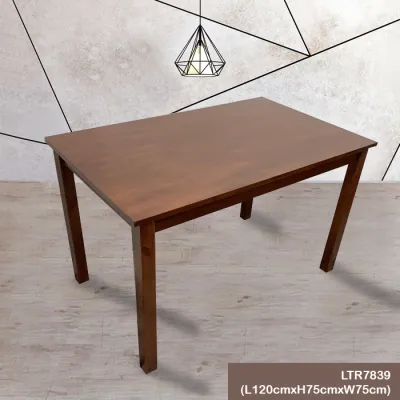 SKM Wood Dining Table/Meja Makan LTR7839 LTR571007 LTR571009