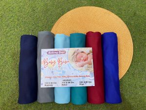 Bedong Polos Warna Muda isi 6 pcs Ukuran 120x90 Jumbo