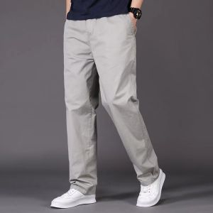 #2011 มี 5 สี (M -6XL) กางเกงขายาวลําลอง เอวยืดสีพื้น มีซิป กางเกงเอวยืด ขายาวสีพื้น ขายาวแฟชั่น กางเกงขายาวสีพื้นไซส์ใหญ่