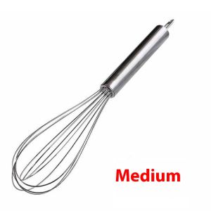 แบบใช้มือสแตนเลสสตีลปัดสำหรับการอบและทำอาหารที่ตีไข่ที่มีประสิทธิภาพ