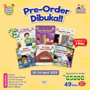 Seri Kujaga Diriku - Buku Pendidikan Seks Anak Sejak Dini Usia 5+ Full Color - Zain