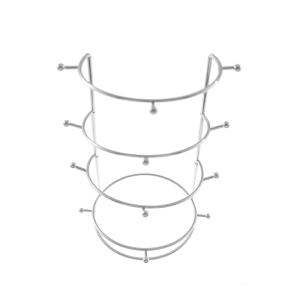 Versatile Four Level Crown Display Holder Hairband Support Holder Storage Stand for Home and Store Use