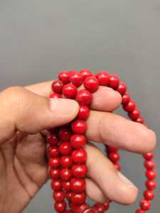 Tasbih Muslim 99 Butir Batu Marjan dim 8 mm Variasi Timah