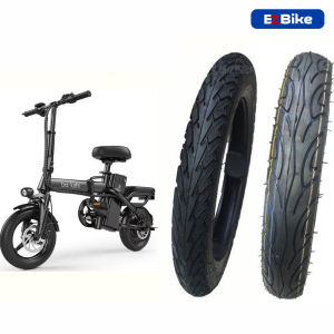 Ebike Tire Tubeless Spare Tire Smart Tire 14x2.125 Anti-Slip Vacuum Tire Electric Bike