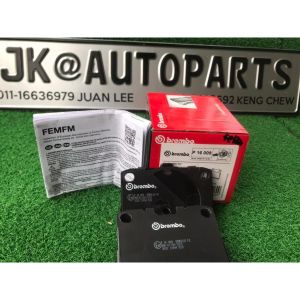 Original Brembo DEPAN Brake Pad Brembo (P16009) - Perodua Kelisa / Perodua Kenari