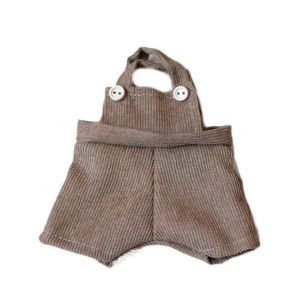 FB5G Trang phục tự làm Quần áo búp bê cotton 20cm Đầy màu sắc Nhung kẻ Quần áo cho chó Wallace gromit 23cm Quà tặng đồ chơi trẻ em Quần Búp bê thần tượng