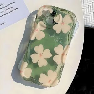 MOR Case Realme 2 2 Pro 5 5i C1 C3 C11 2021 C15 C20 C31 C35 C51 C53 C55 Narzo 50A Prime Casing Cute Spring Flowers 3D Transparent Shockproof