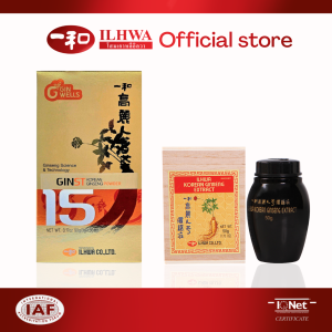 หัวสกัดโสมเกาหลี อิลวา 50 กรัม มาคู่ จิน15 โคเรียน จินเส็ง ชนิดผง