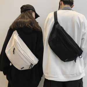 1117 Chest Bag Mens Simple Messenger Bag Mens Sports Bag Large Capacity Casual Japanese Shoulder Bag Mens Color Backpack Women