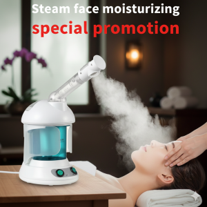 [SG Stock] Professional Facial Steamer | 360° Rotatable Nano Ionic Mist | Ozone Sterilization | Aromatherapy Spa | Deep Pore Cleansing & Blackhead Removal