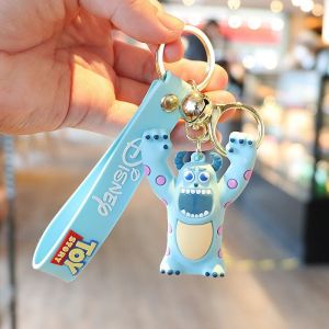 Gantungan Kunci Boneka Toy Story Buzz Lightyear Lotso Woody Aliens Keychain Disney